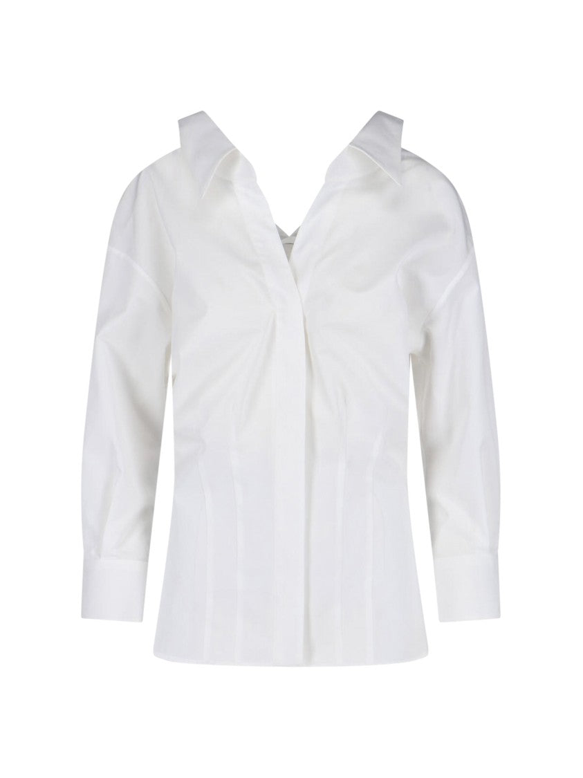 Givenchy Structured Collar White Givenchy Shirt