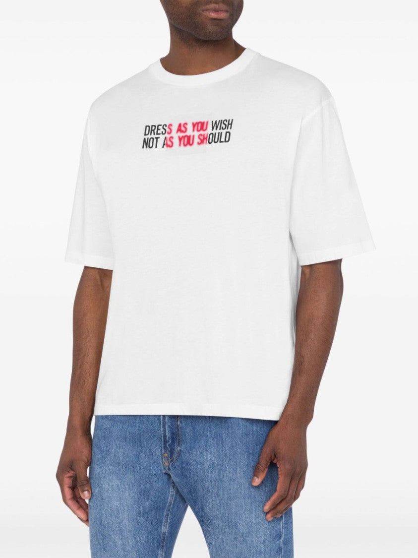 Moschino Cotton Jersey T-Shirt