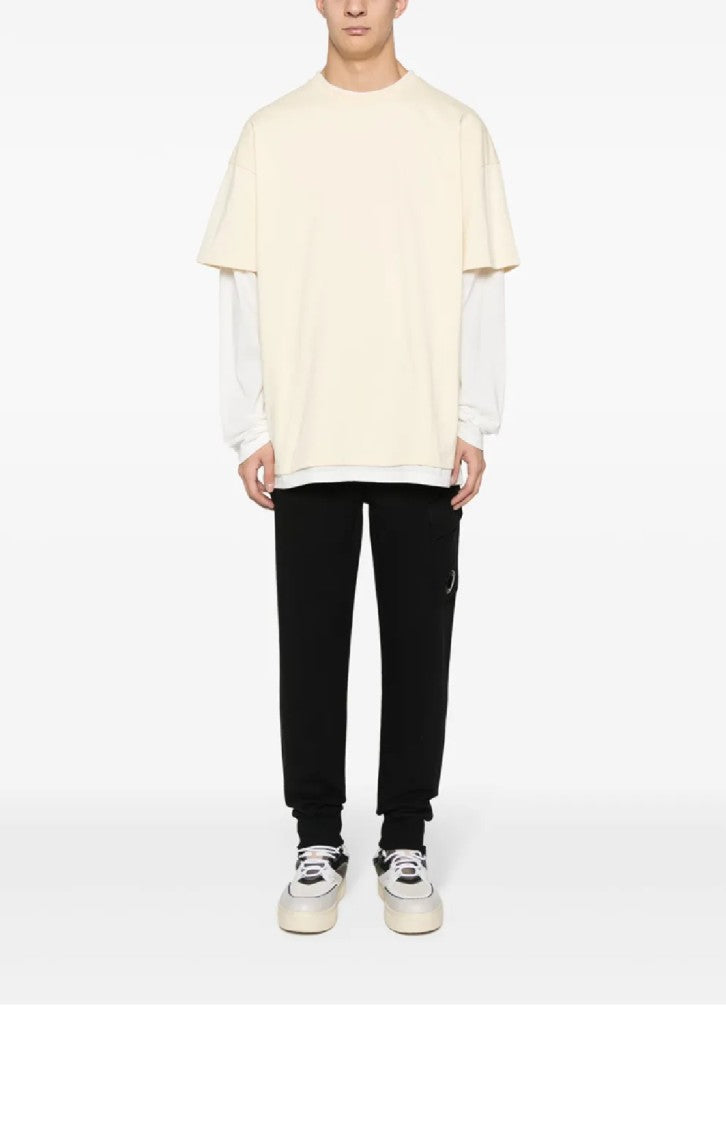 C.P. Company Diagonal Raised Fleece Lens Sweatpants