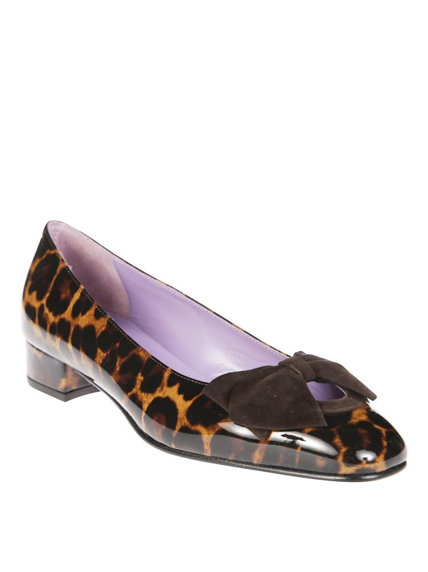 Carel Leopard Suede Loafers