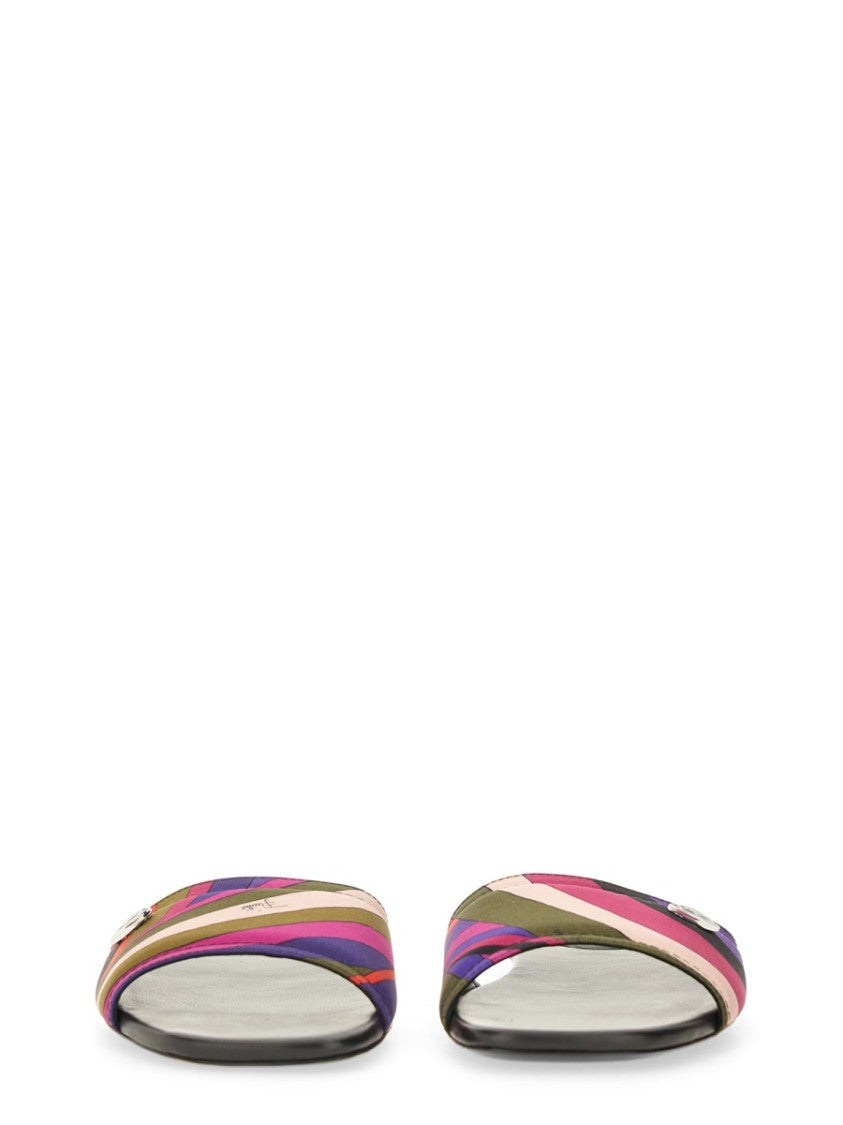 Pucci Iris Print Sandal