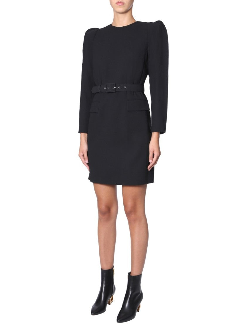 Givenchy Structured Mini Dress With Matching Belt