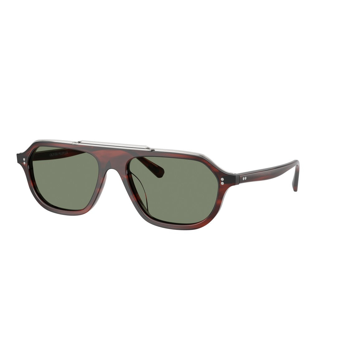 Oliver Peoples 0Ov5613su Bold Tortoiseshell Acetate Sunglasses With Angular Lenses