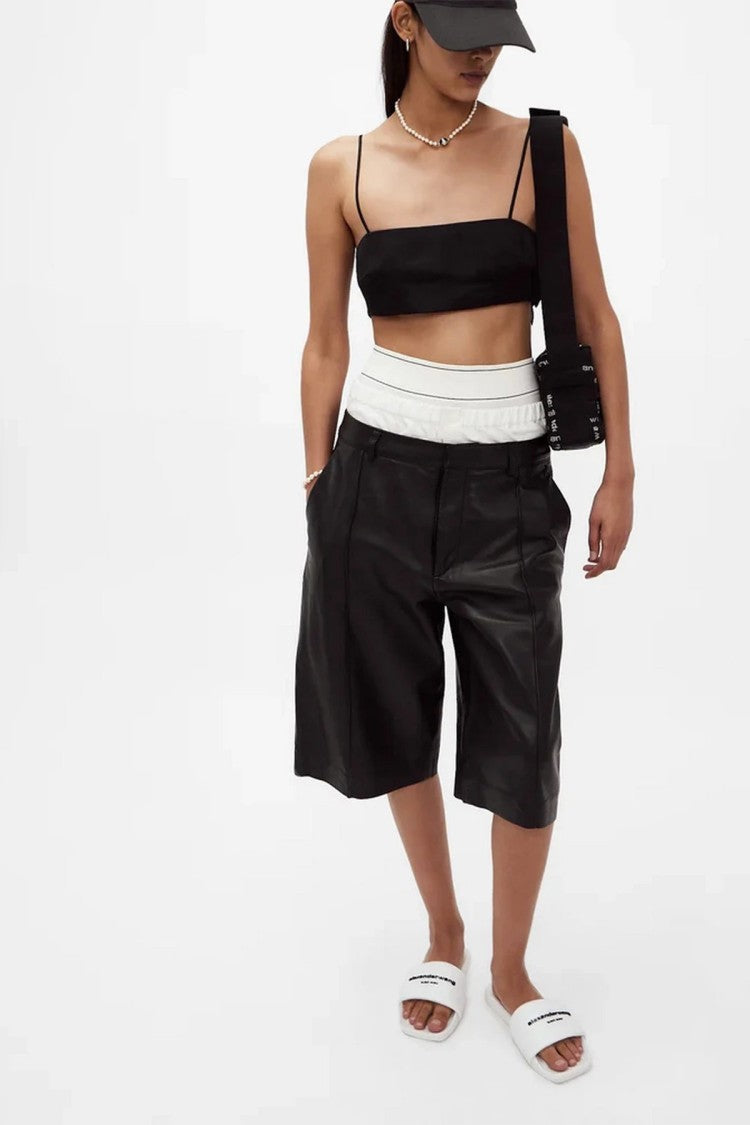 Alexander Wang White Leather Sandals