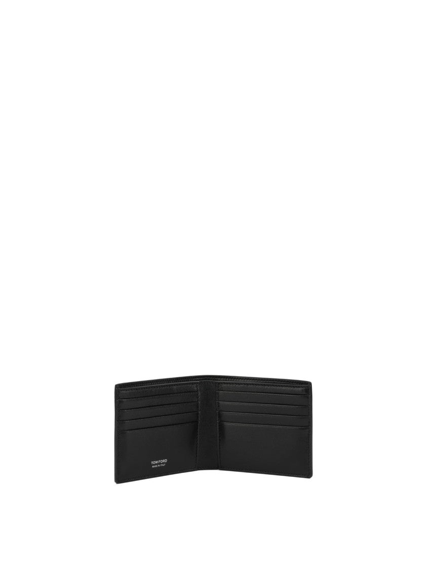 Tom Ford Crocodile Print Leather Wallet