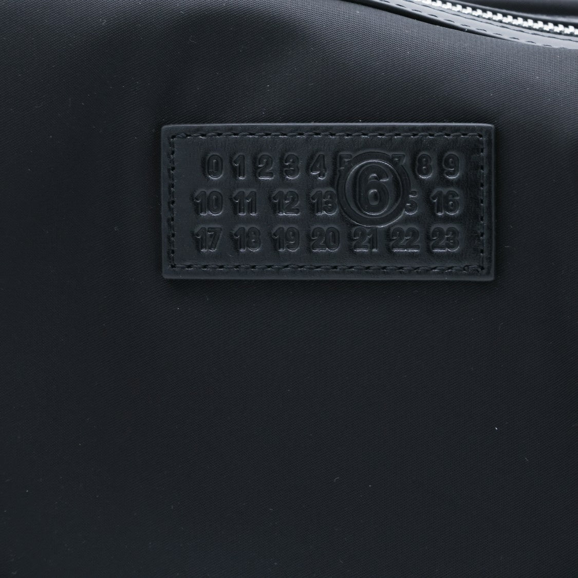 Mm6 By Maison Margiela Rectangular Shoulder Bag With Matte Finish And Embossed Detail