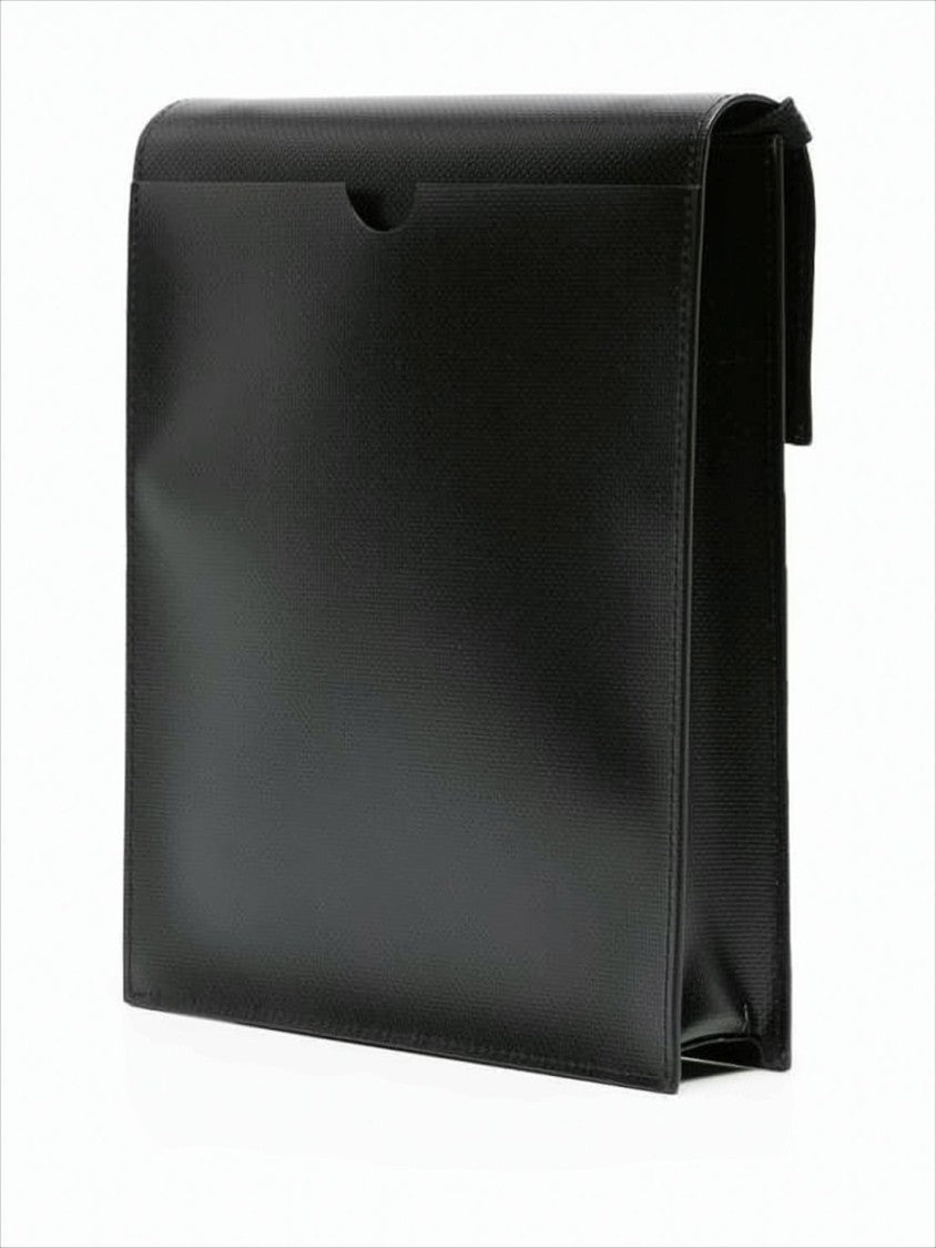 Marni Rectangular Structured Crossbody Bag With Textured Finish