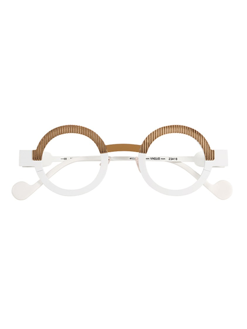 Anne & Valentine Vaguo Acetate Textured Curved Frames