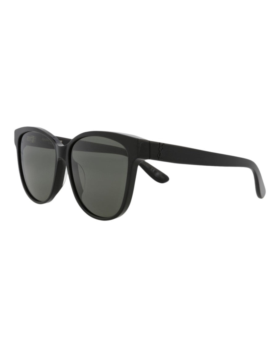 Saint Laurent Round-Frame Acetate Sunglasses