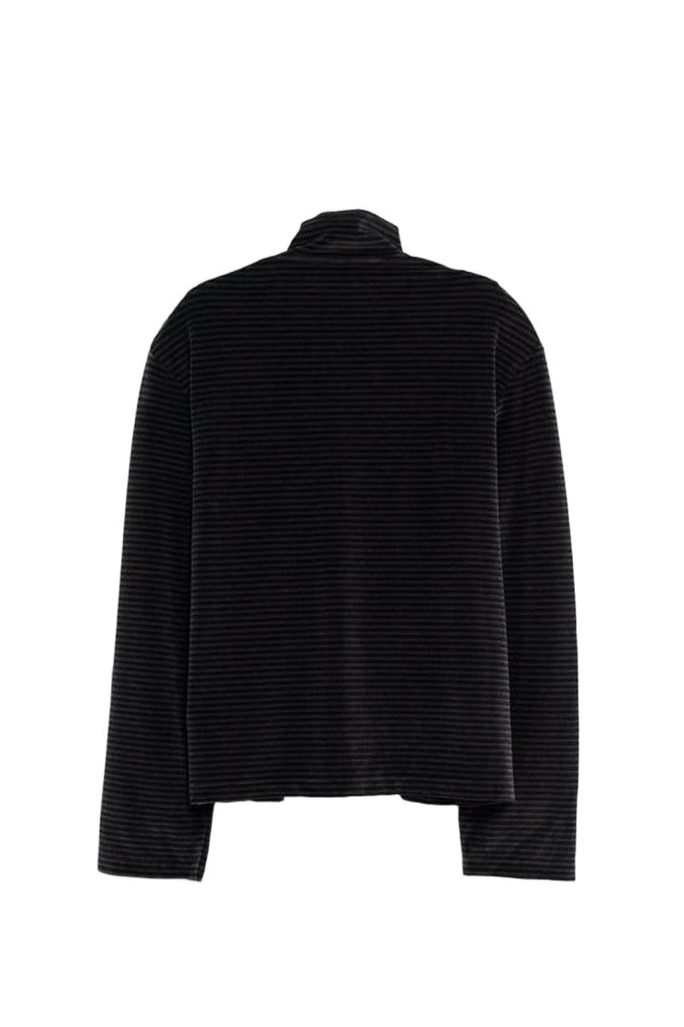 Our Legacy Cropped Zip-Up Hoodie With Subtle Ribbed Texture