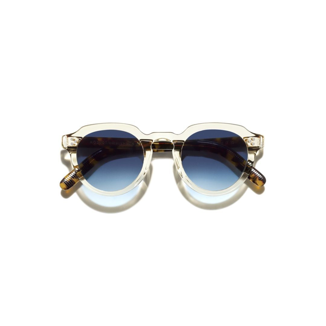 Moscot Or-Gav-S Gavolt Sun Translucent Acetate Frame Sunglasses