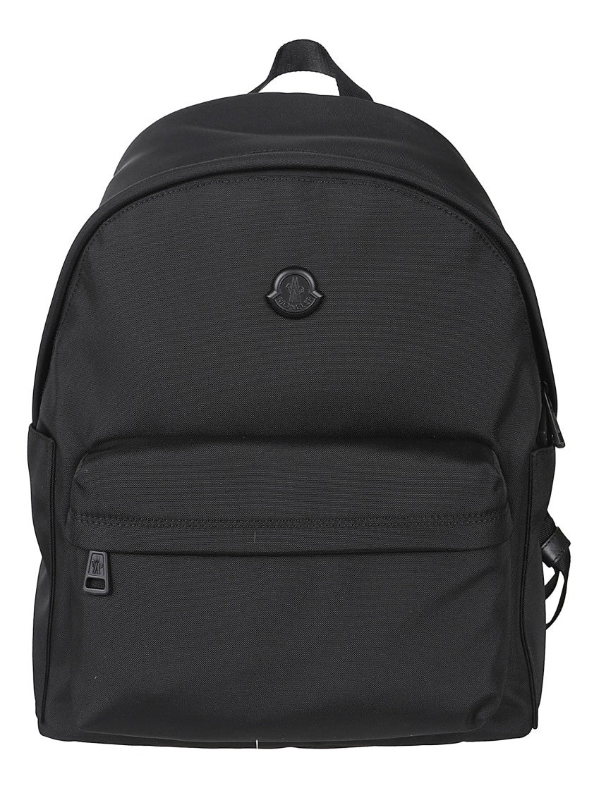 Moncler New Pierrick Black Polyamide Backpack
