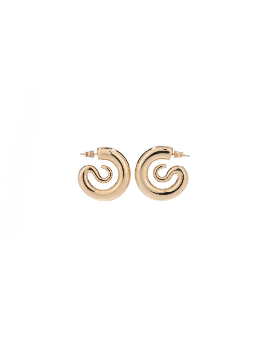 Panconesi Gold Serpent Spiral Earrings