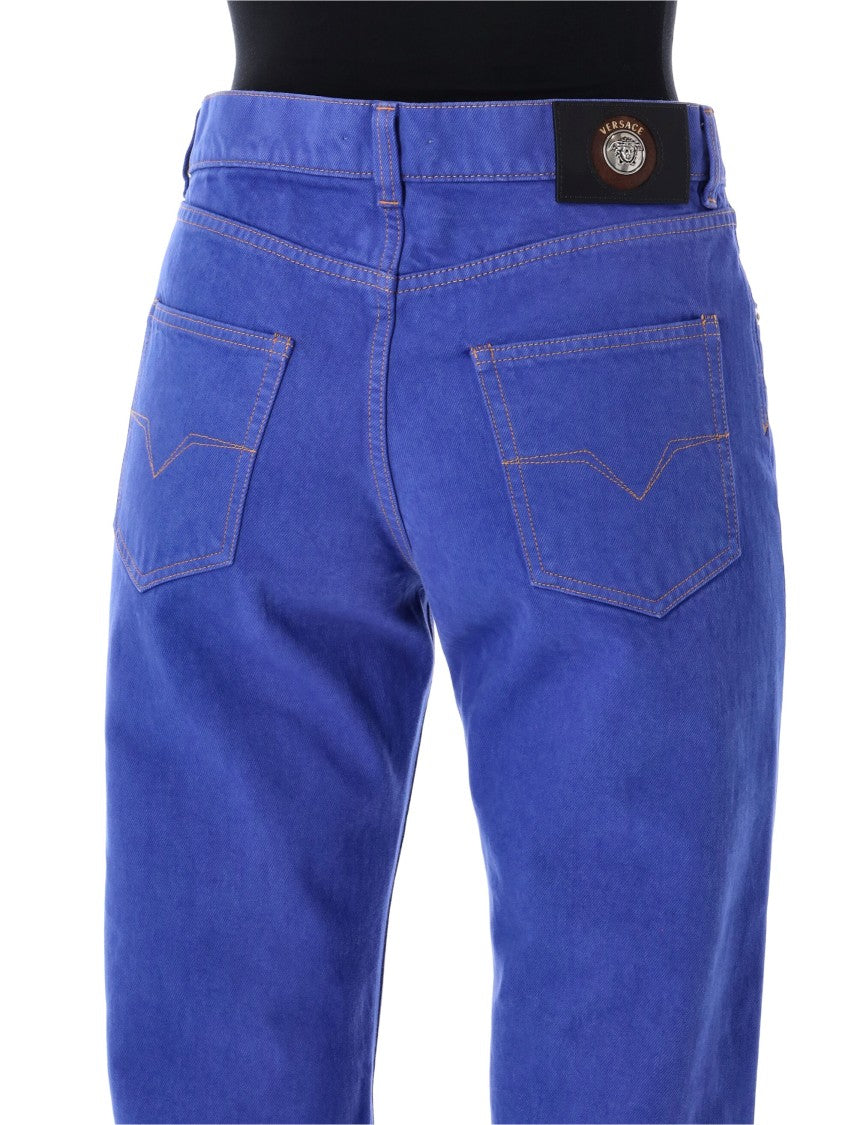 Versace Medusa Dyed Regular Straight Jeans