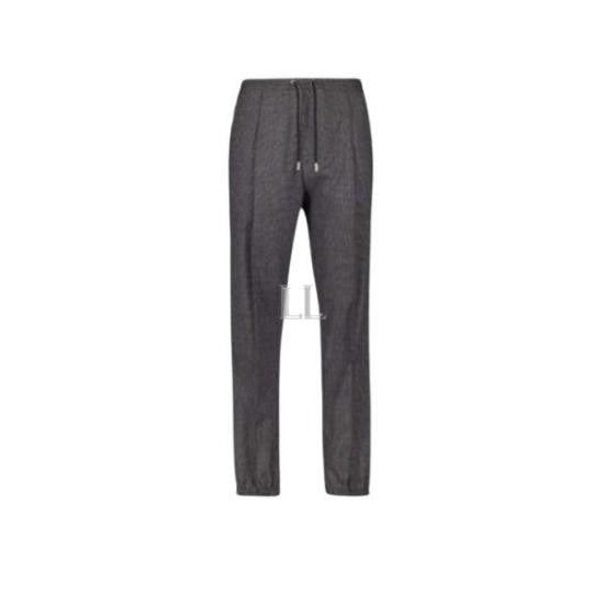 Christian Dior Tailored Jogger Pants With Drawstring Waist And Elasticated Cuffs
