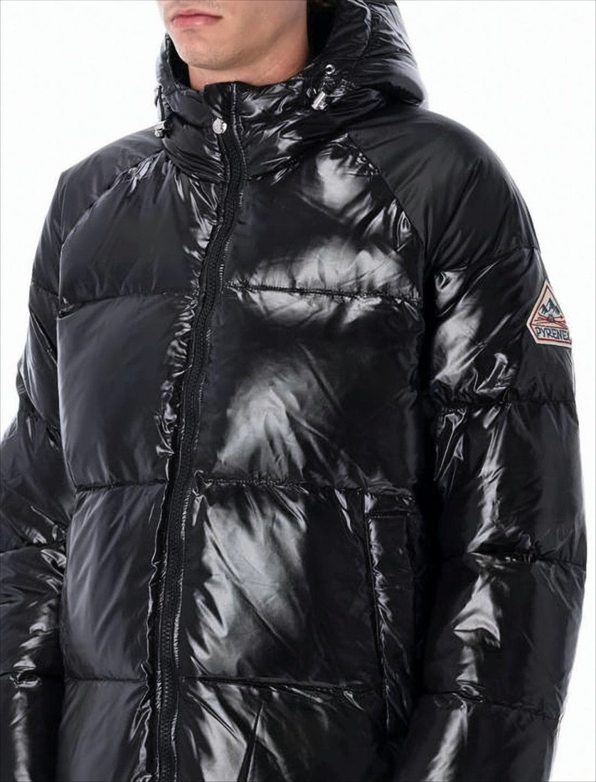 Pyrenex Quilted Hooded Puffer Jacket With Finish