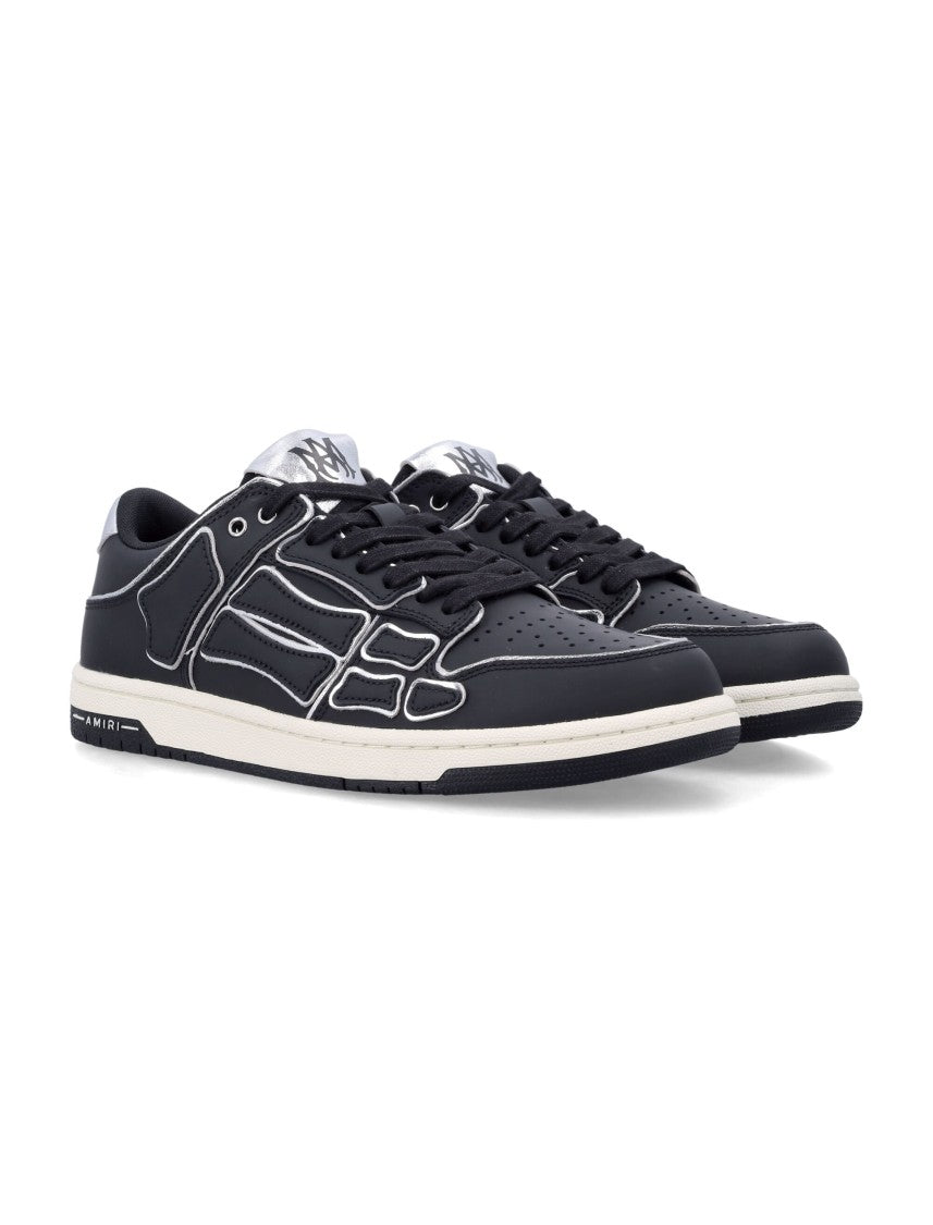 Amiri Classic Low Silver-Detail Sneakers