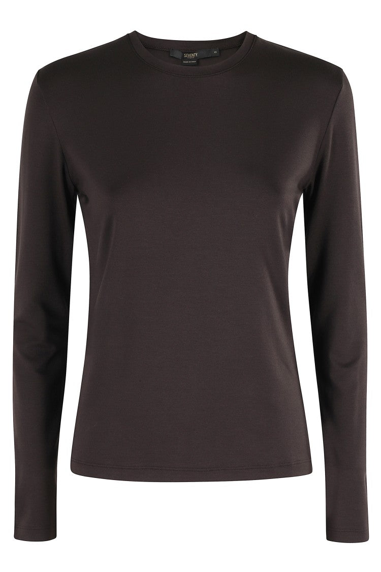 Seventy Long-Sleeved Modal Crew Neck T-Shirt