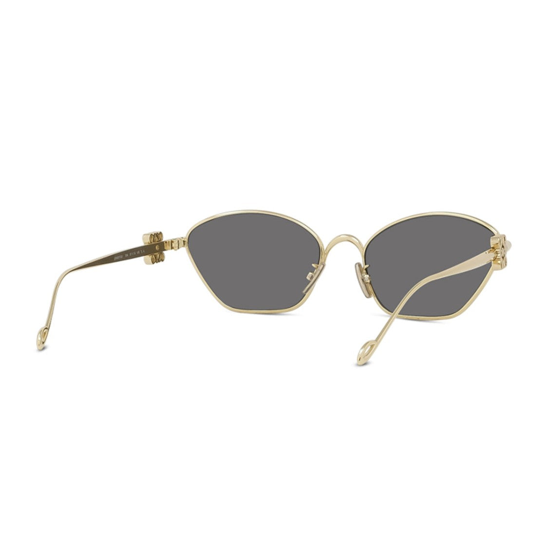 Loewe Gold Anagram Metal Sunglasses
