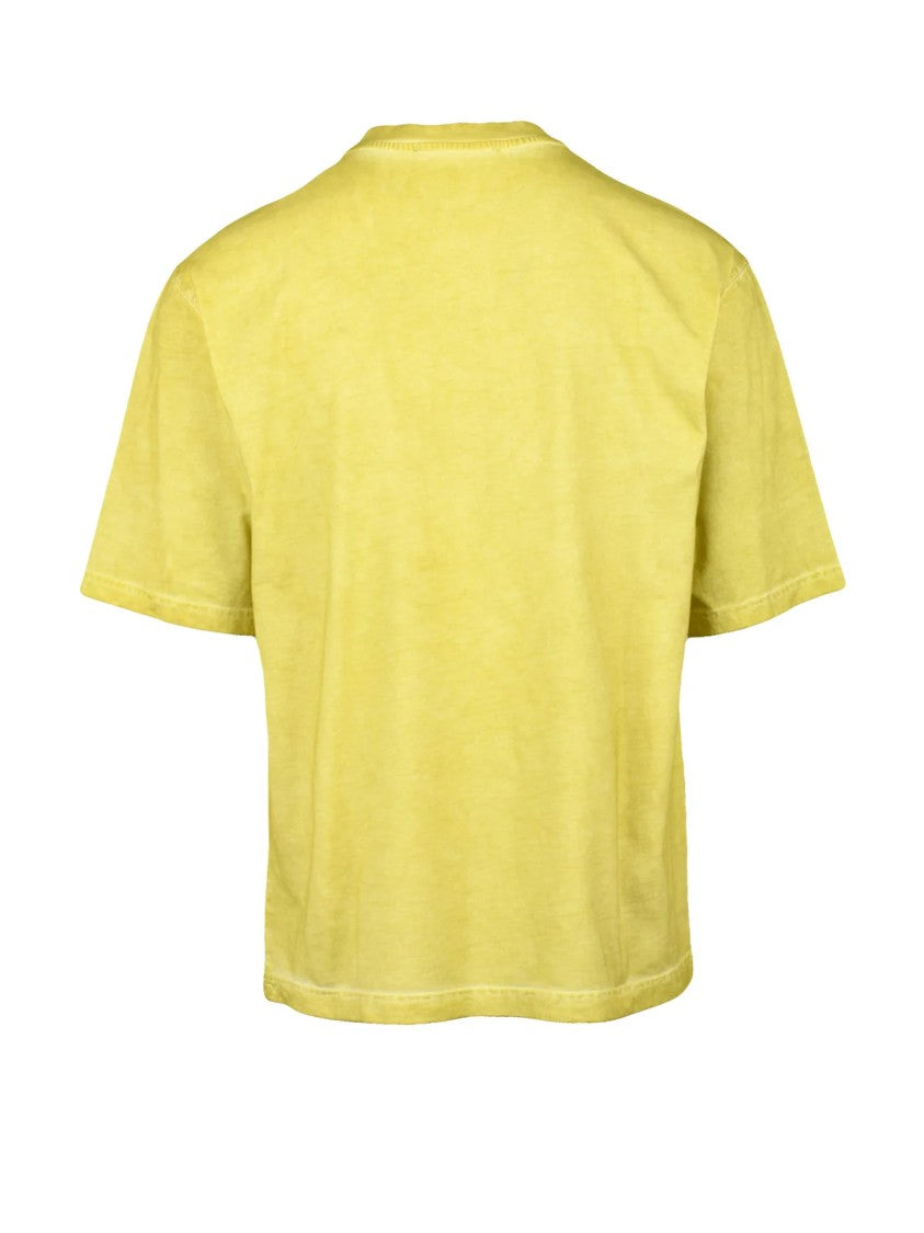A-Cold-Wall* Yellow Stitch Cotton T-Shirt