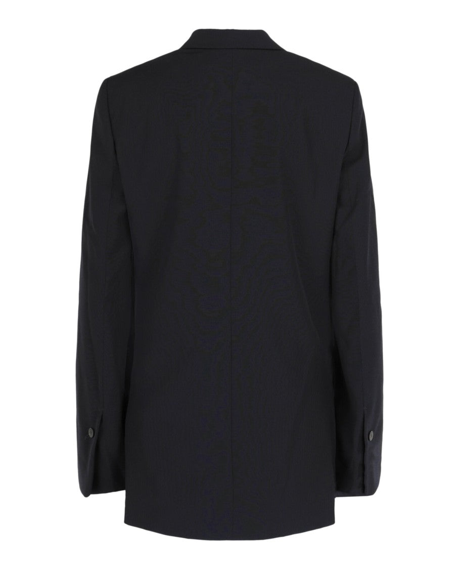 Ferragamo Single-Breasted Wool Blazer