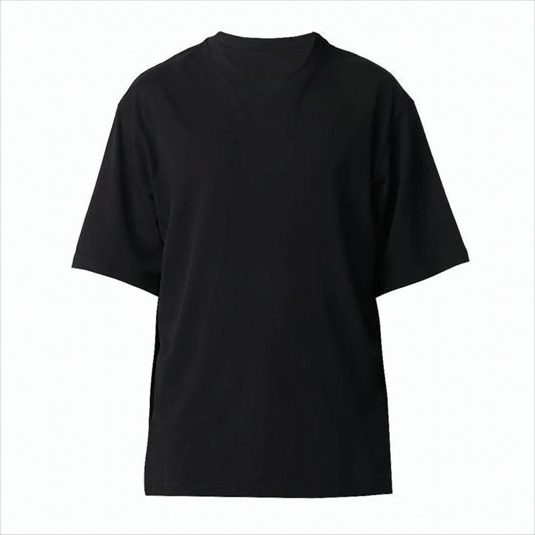 Isabel Marant Minimalist Black Short-Sleeved T-Shirt With Embossed Logo