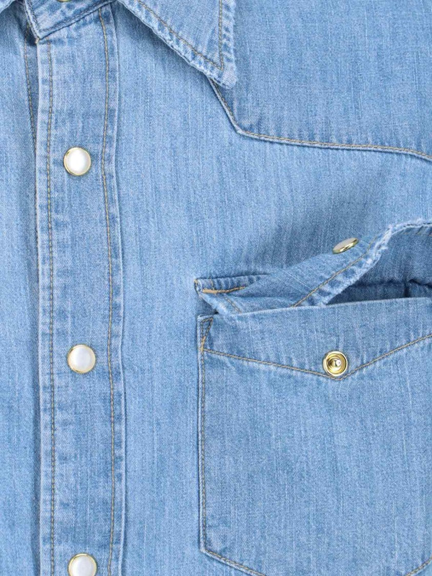 Tonywack Western Shirt – Light Blue