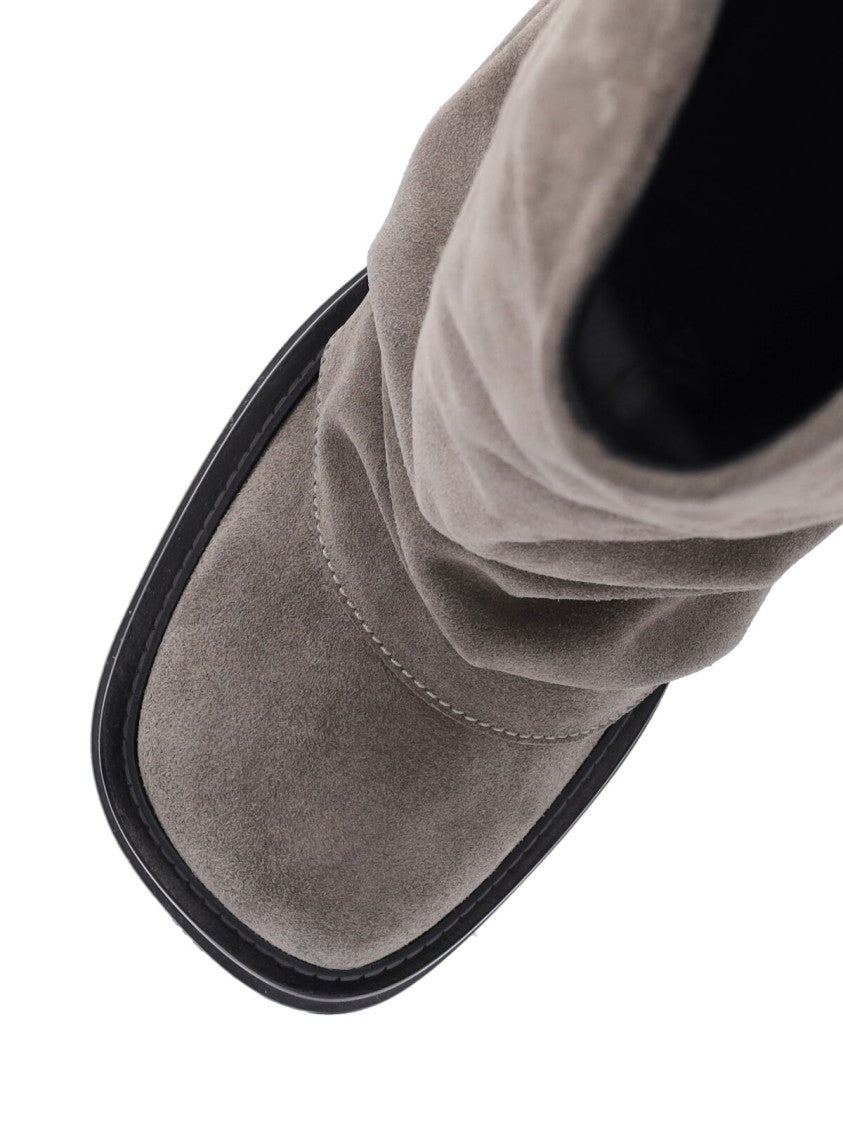 The Attico "Robin" Combat Boots – Taupe