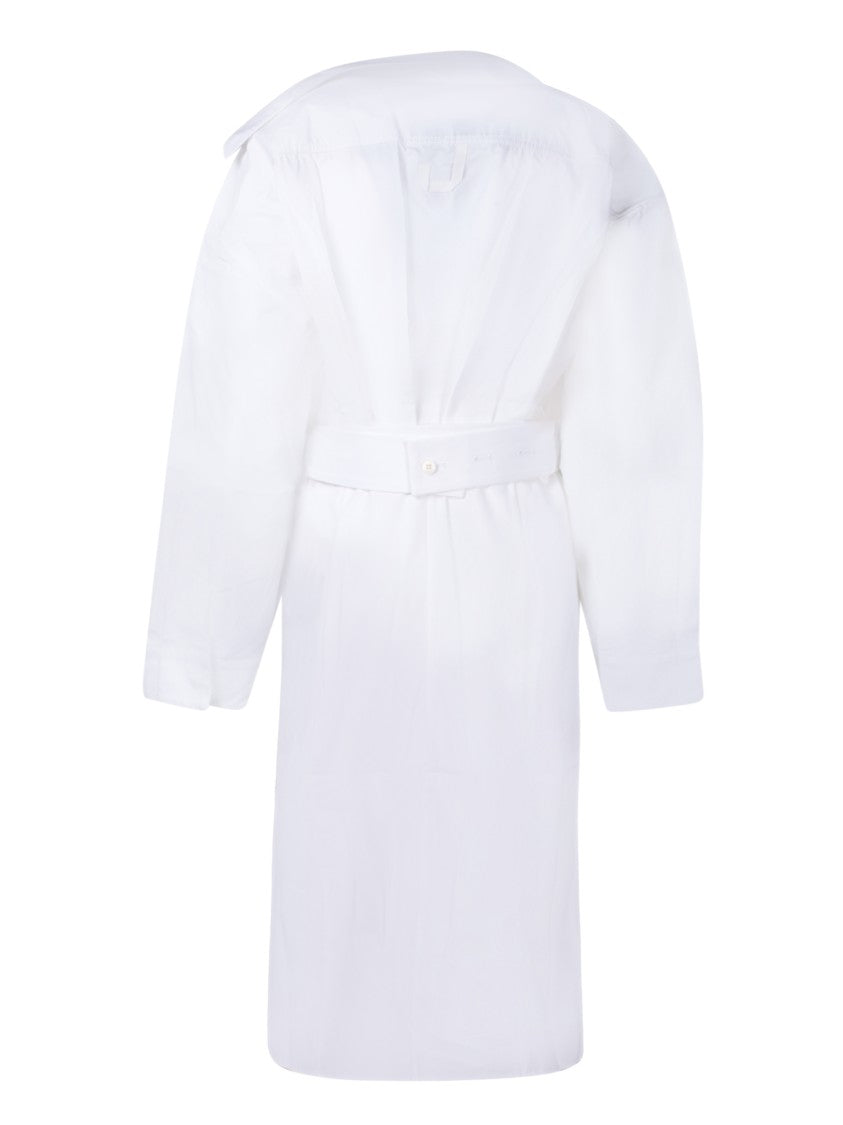 Jacquemus White Cotton Dress