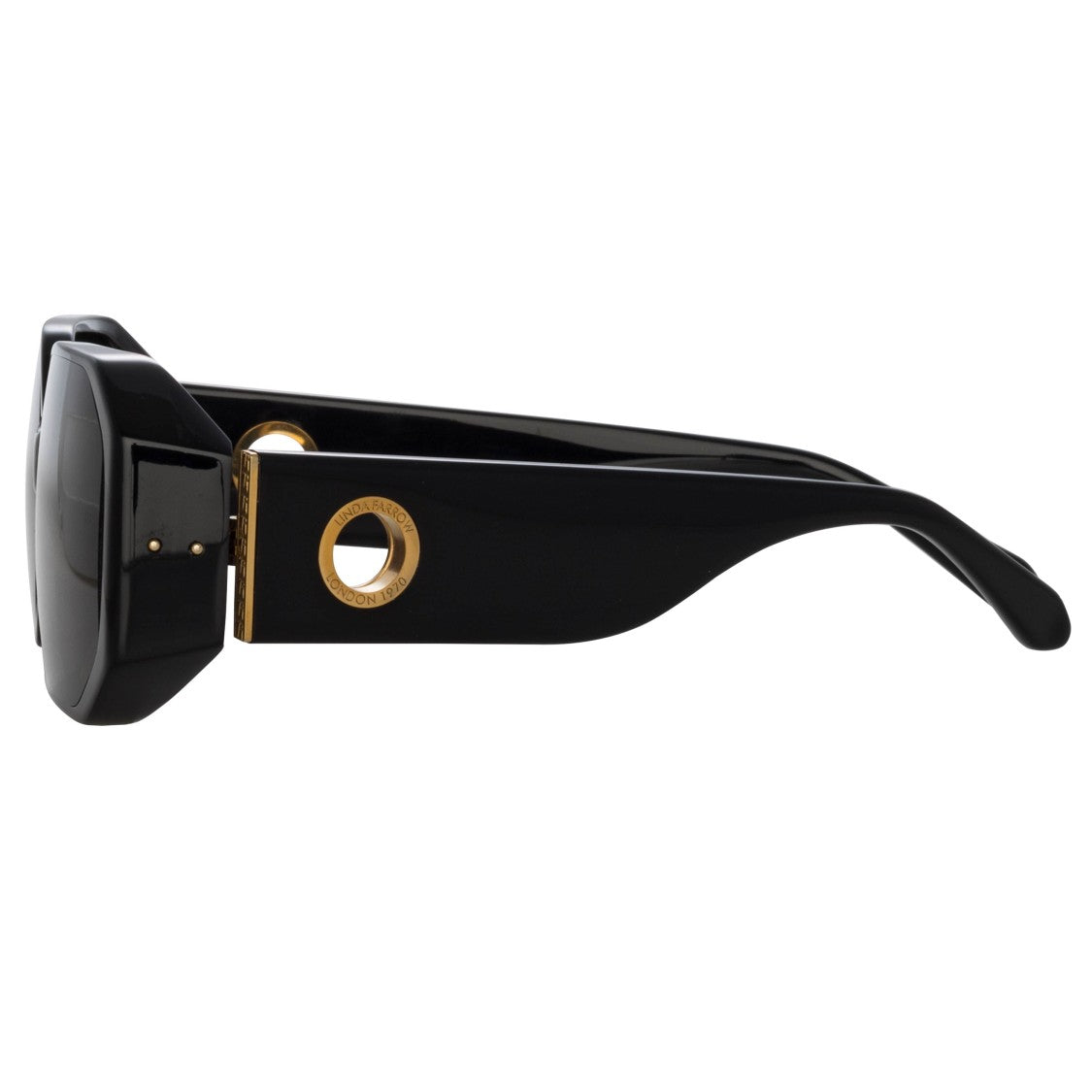 Linda Farrow Bailey Angular Sunglasses In B