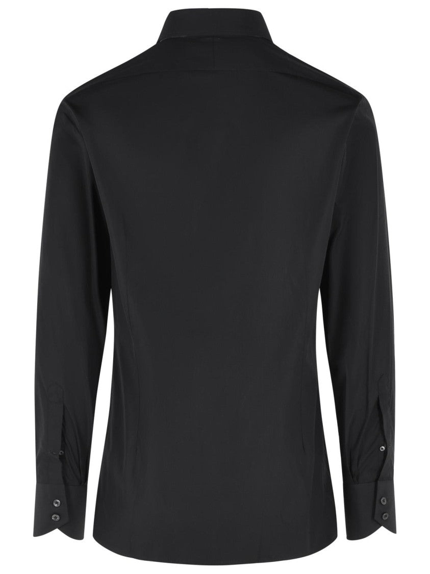 Tom Ford 'Slim' Black Cotton Shirt