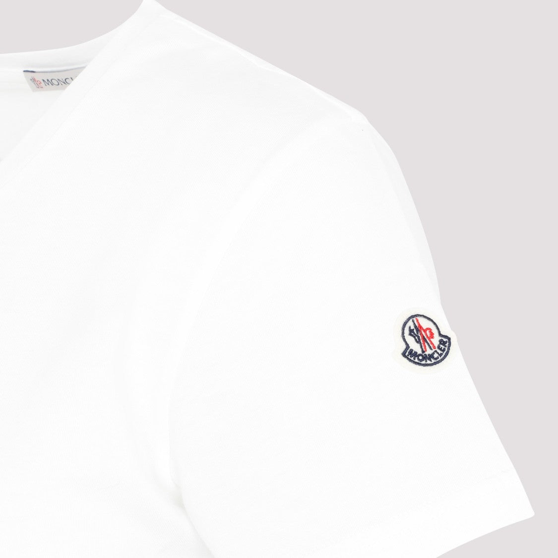 Moncler Classic Crew Neck T-Shirt With Logo Patch