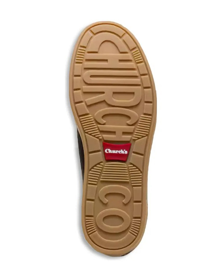 Church's Black Calf Leather Flat Shoes