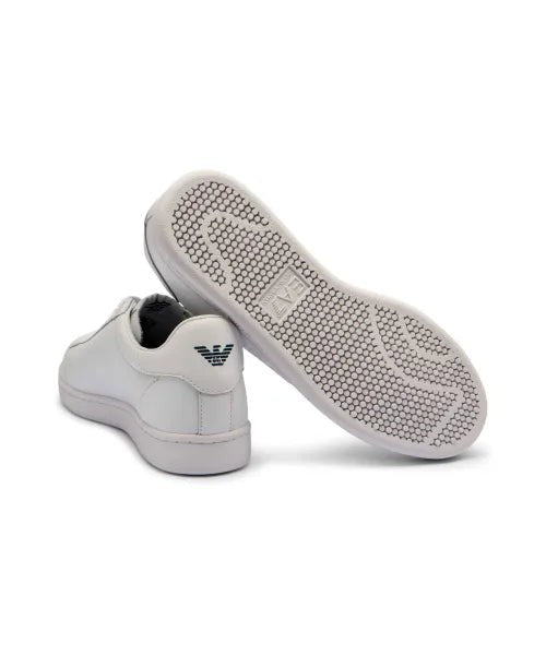 Ea7 Emporio Armani Lace-Up Sneakers With Embossed Logo