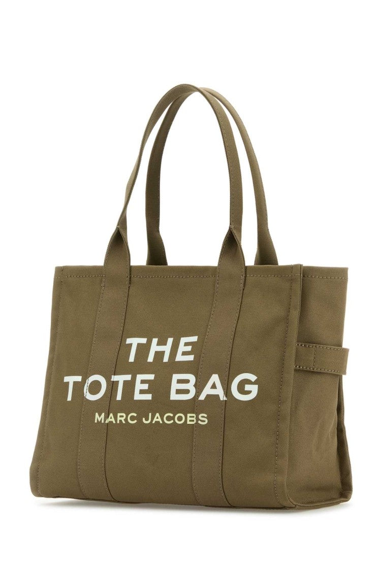 Marc Jacobs Army Green Canvas Large The Tote Bag Shopping Bag