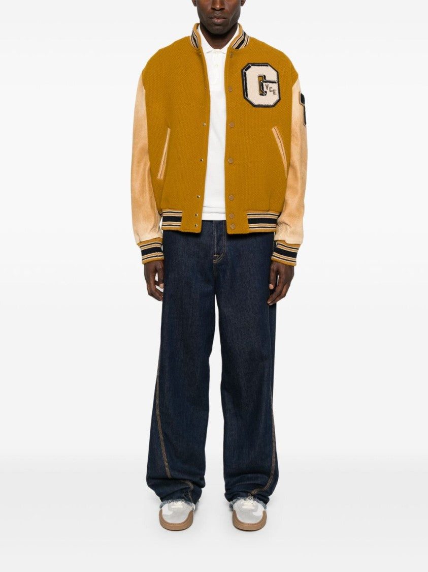 Golden Goose Jacket With Leather Sleeves