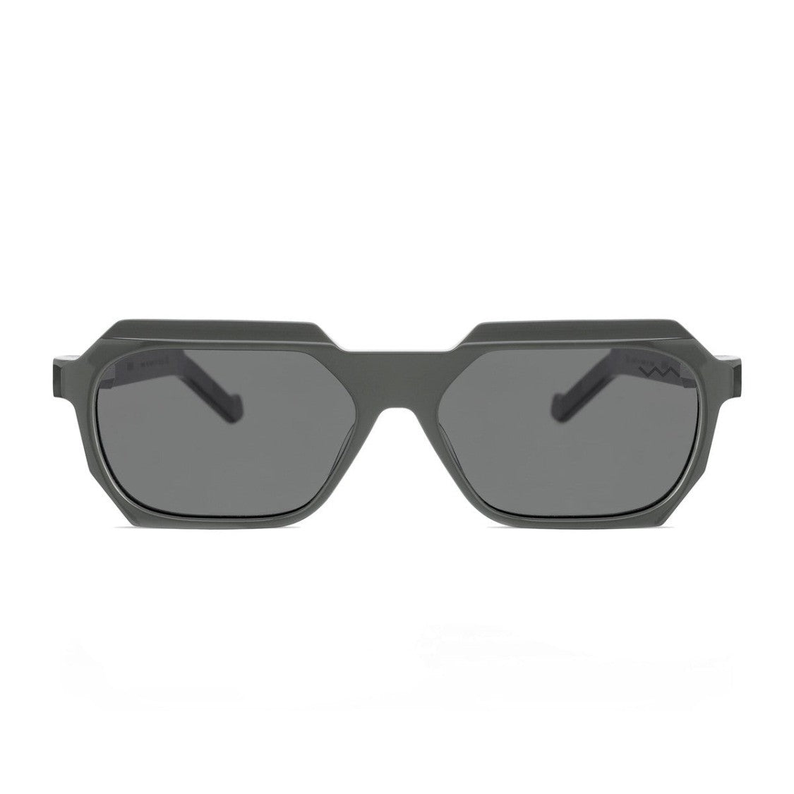 Vava Grey Wl0004 White Label Bio-Acetate Geometric Sunglasses