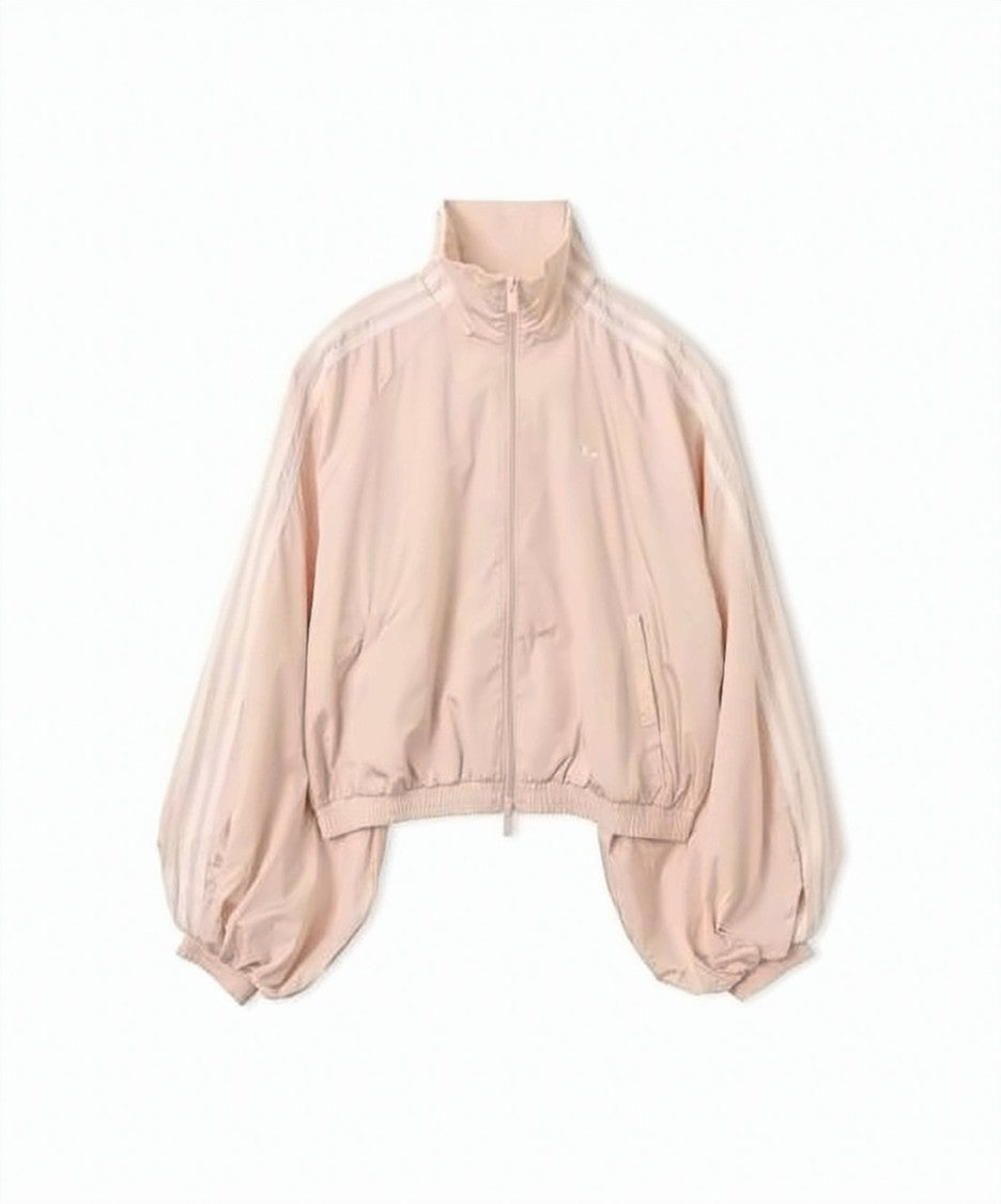 Adidas Lightweight Cropped Jacket With Balloon Sleeves
