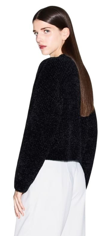 Armani Exchange Textured Knit Sweater Diamond Design