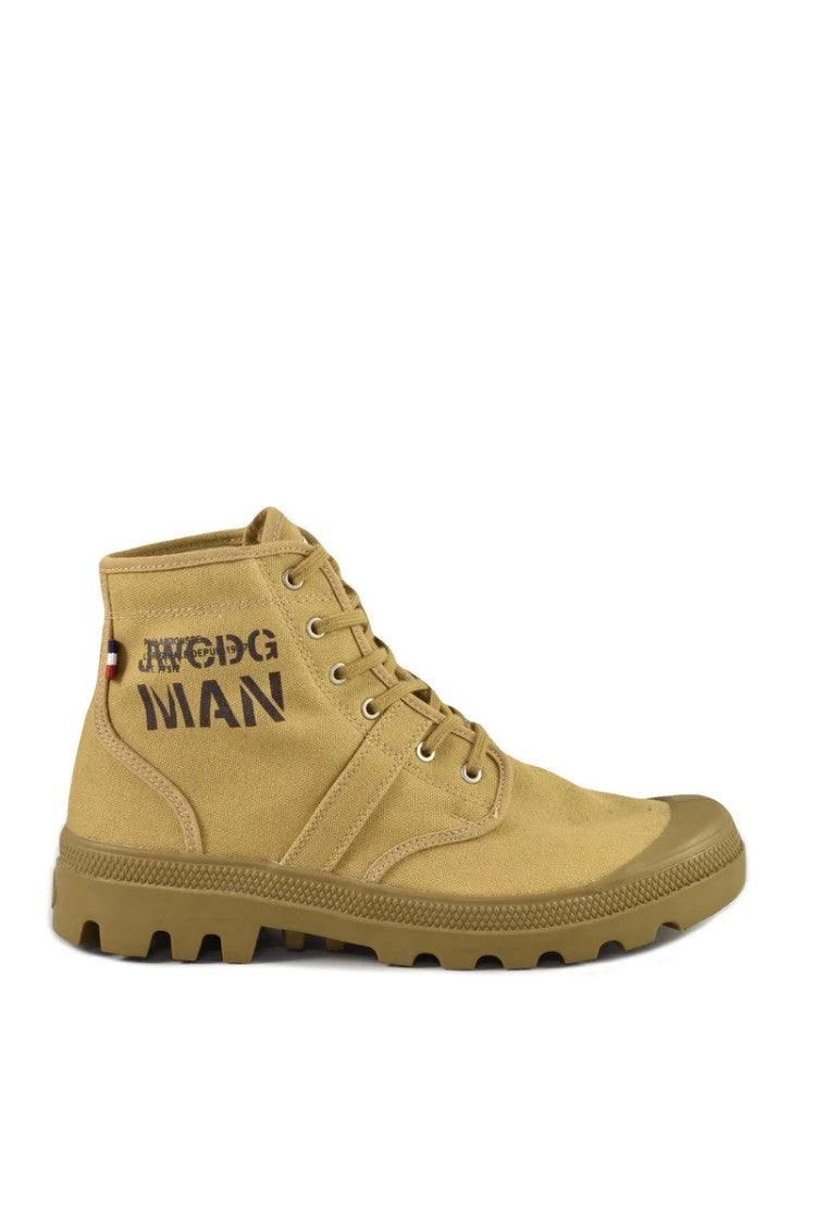 Junya Watanabe Palladium Canvas Sneakers - Khaki