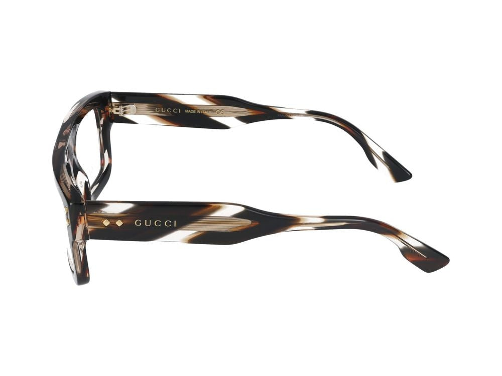 Gucci Eyeglasses Gg1085o 002 Havana Havana Transparent 52/21/145