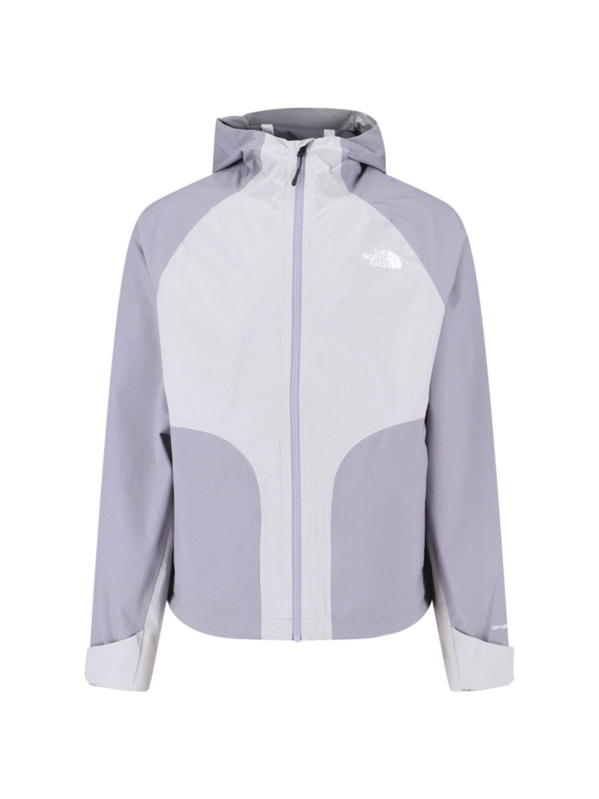 The North Face Grey Nse Zip-Up Fabric Jacket