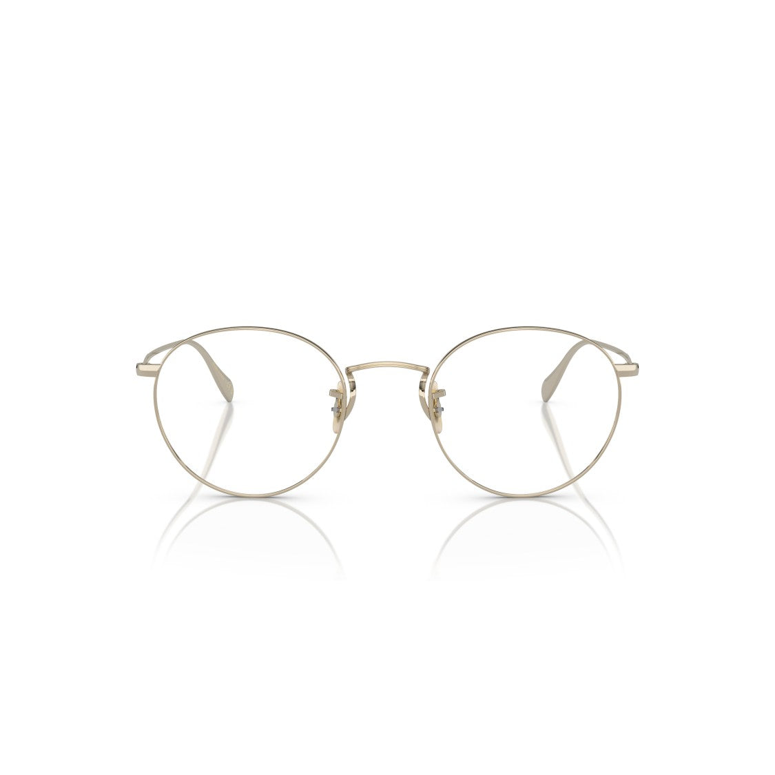 Oliver Peoples 0Ov1186 Round Metal Frame Sunglasses With Adjustable Nose Pads