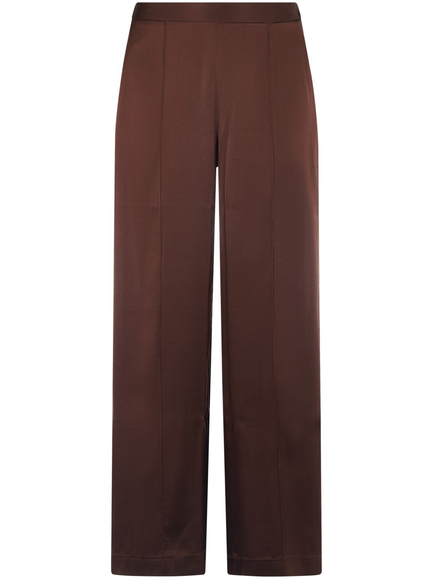 Roberto Collina Wide-Leg Trousers With Smooth Finish