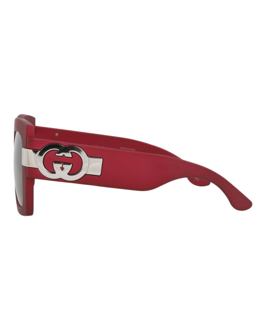 Gucci Square-Frame Injection Sunglasses