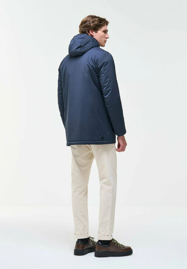 Colmar Deep Blue Matte Finish Minimalist Jacket