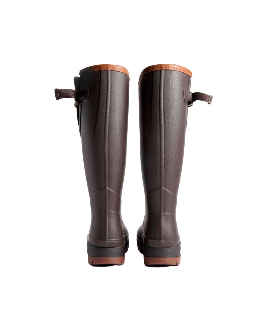 Barbour Barbour Tempest Women's Wellington Boots With Tartan Lining