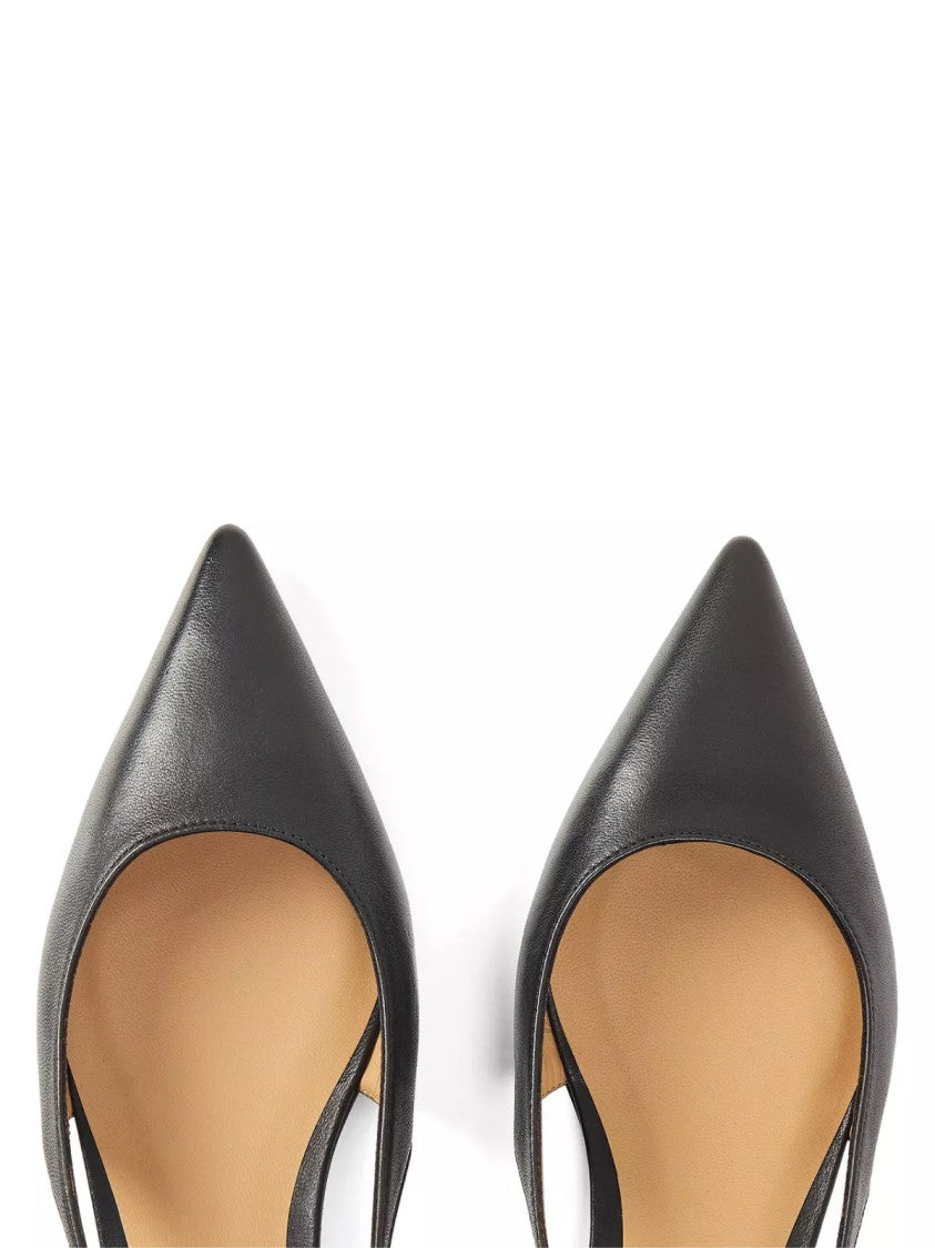Emporio Armani Pointed Toe Slingback Pumps