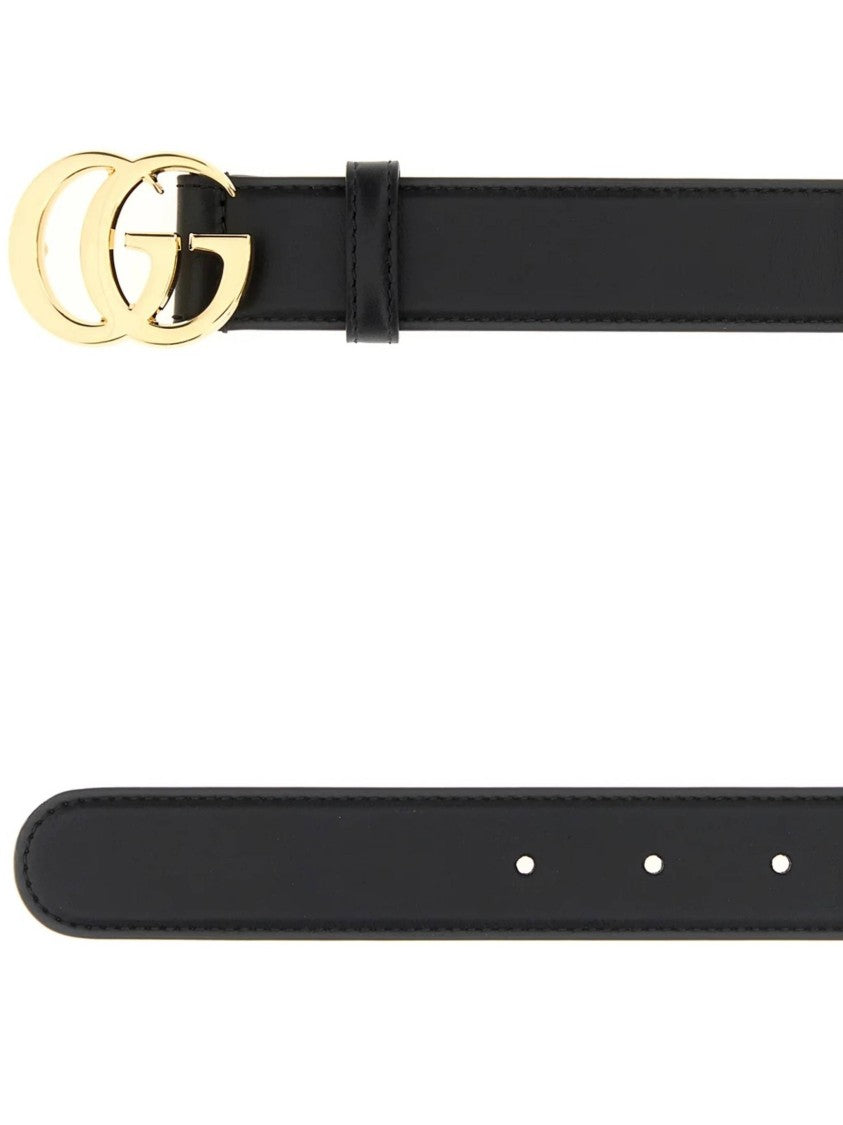 Gucci Black Belt W.30 Leather Accessory