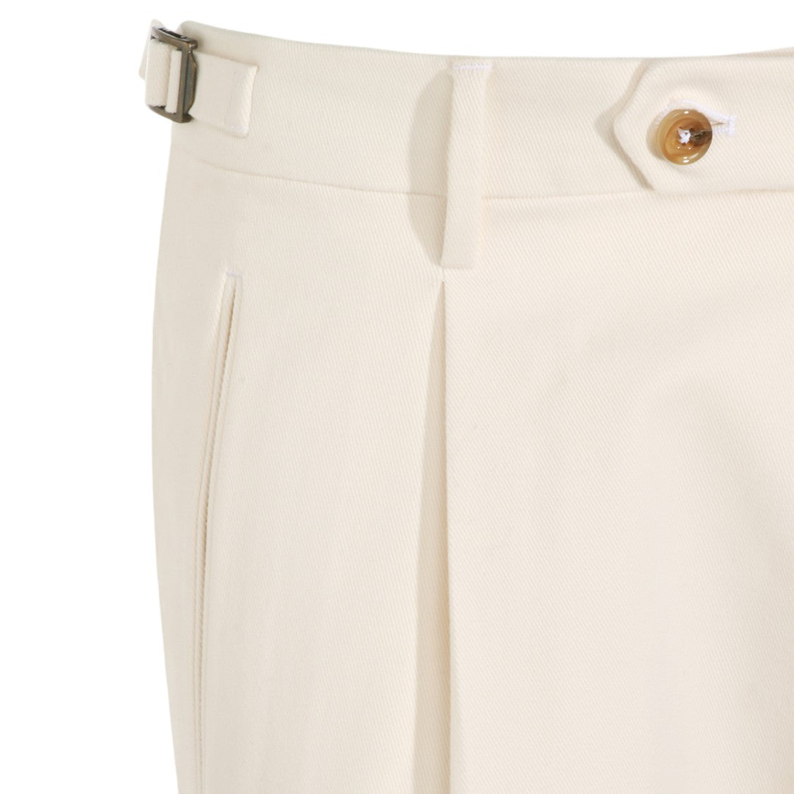 Berwich Tailored Pleated Adjustable-Waistband Pants